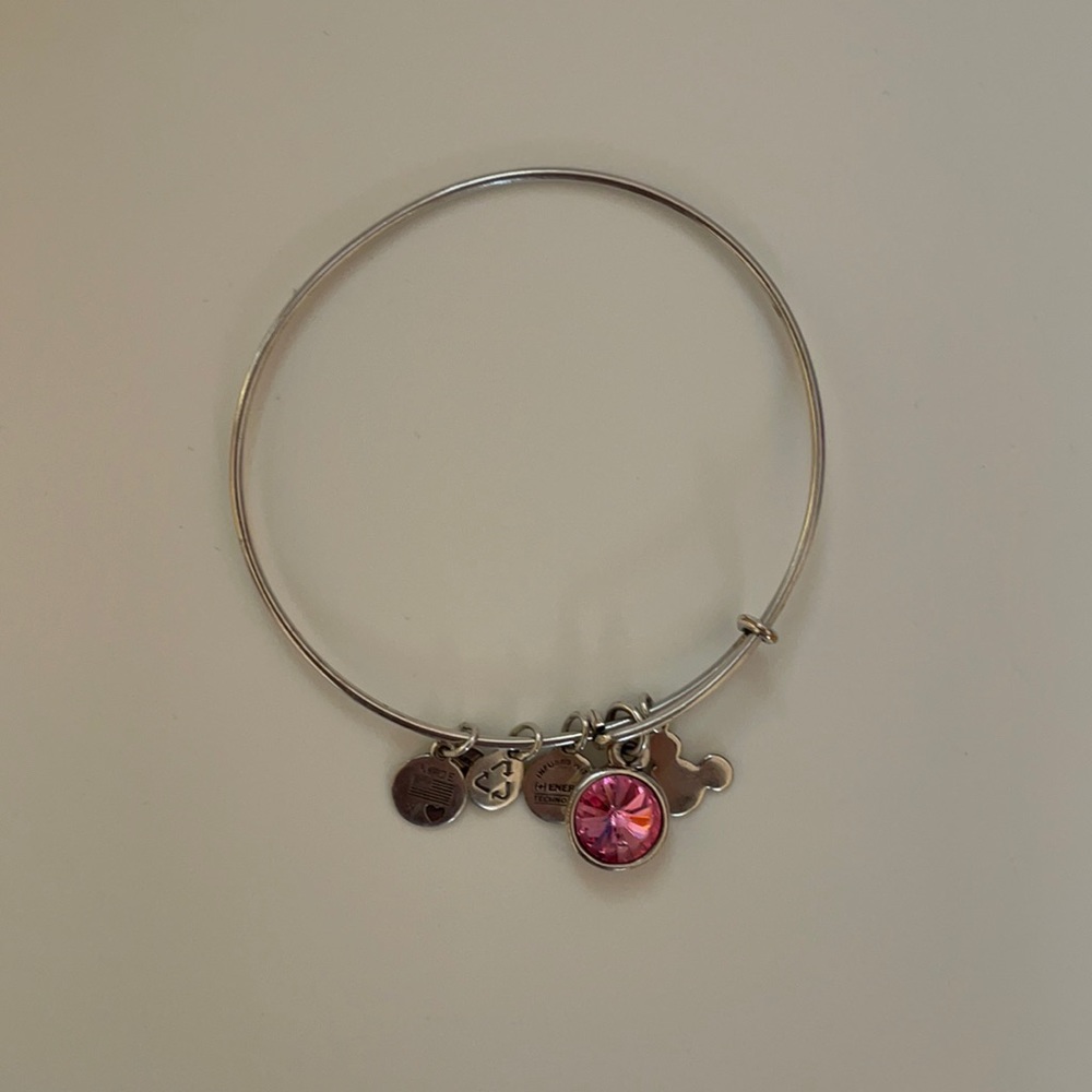 Alex & Ani Crystal & Mickey Mouse Ears Bracelet